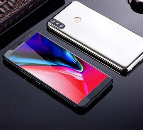 Smartphone Mobile X8 5-Inch Android Phones HD 4GB Rom Touch ID Dual SIM GPS 2/3G/4G Smartphone Mobile Cellphones